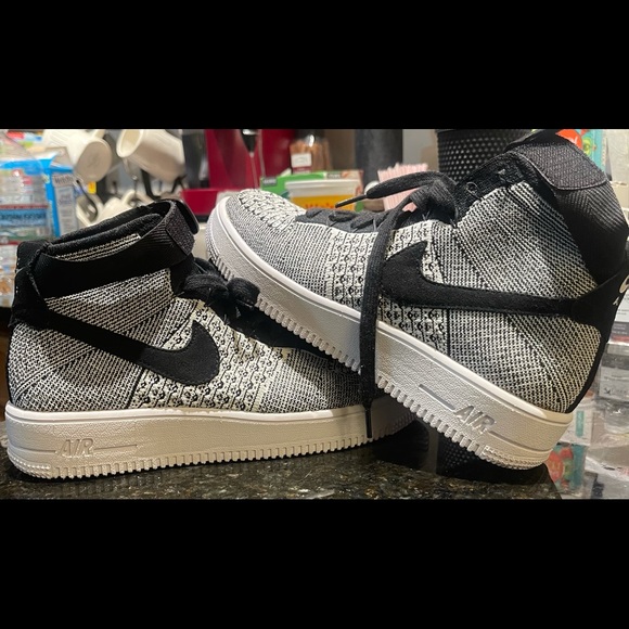 Nike Air Force Ultra Flyknit white/oreo Sneakers